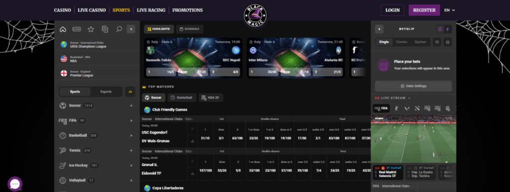 Black Magic Sportsbook