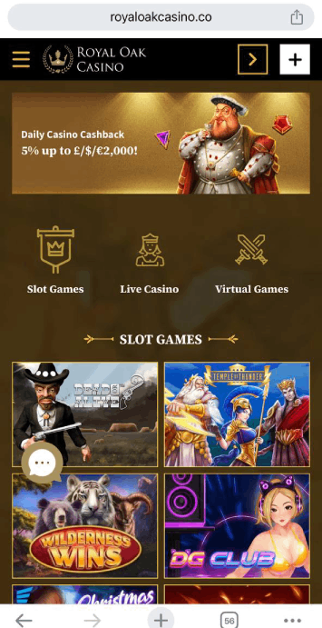 Royal Oak Mobile Casino