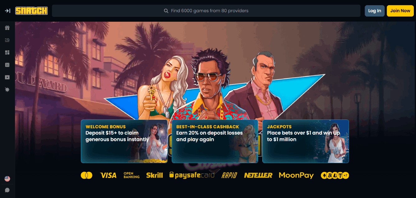 Snatch Casino Main