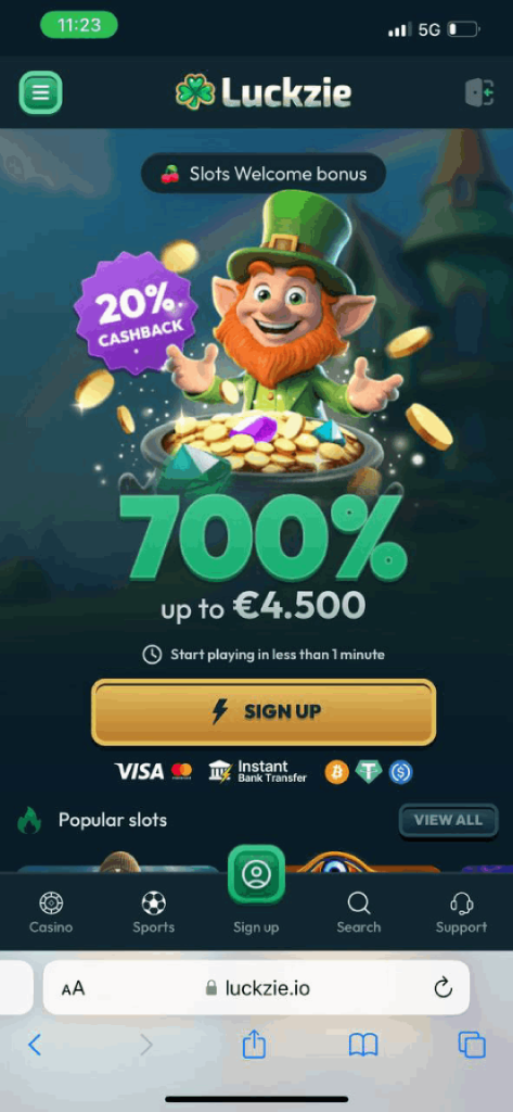 Luckzie Mobile Casino
