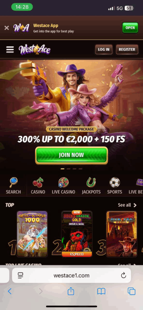 Westace Casino Mobile