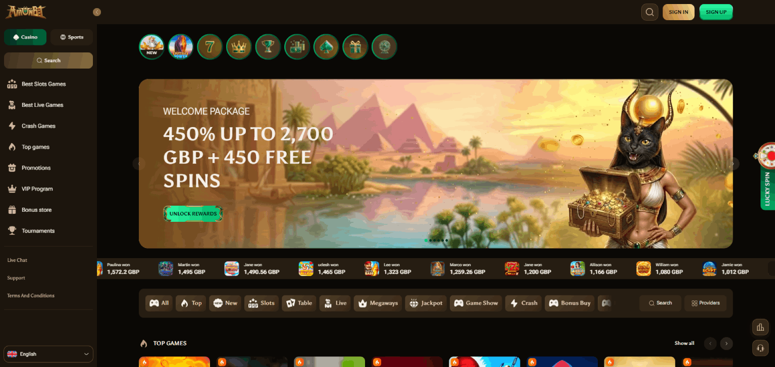 Amunbet Casino