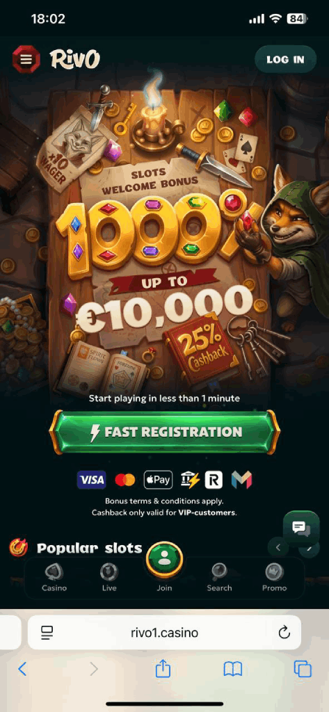 Rivo Casino Mobile